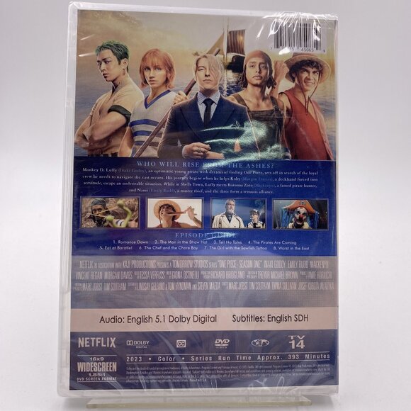 One Piece Live Action: The Complete Season One 1 DVD 3-Disc Box Set New & Sealed - Picture 2 of 4